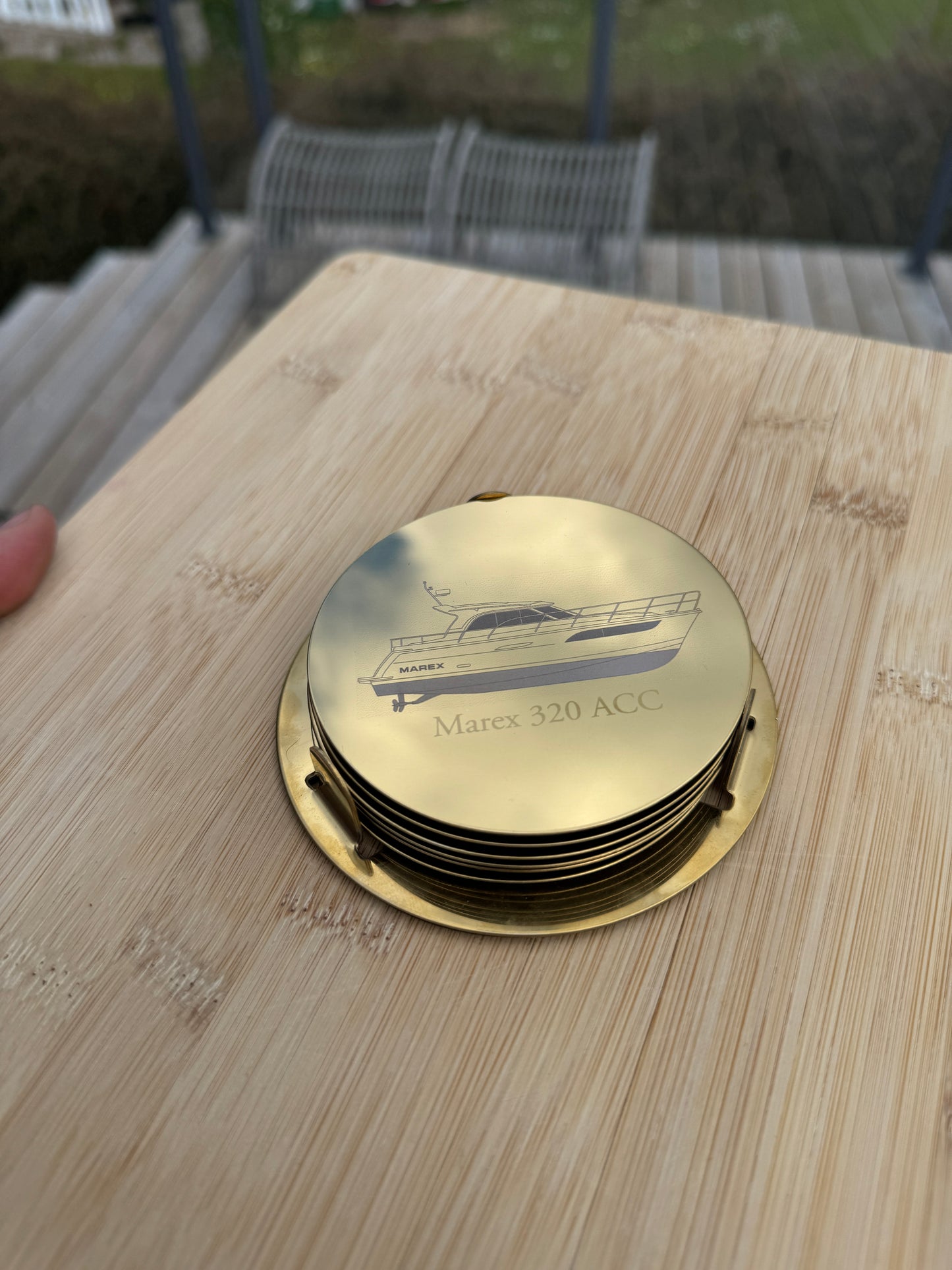 Glasunderlägg Marex 320 ACC (6 st)