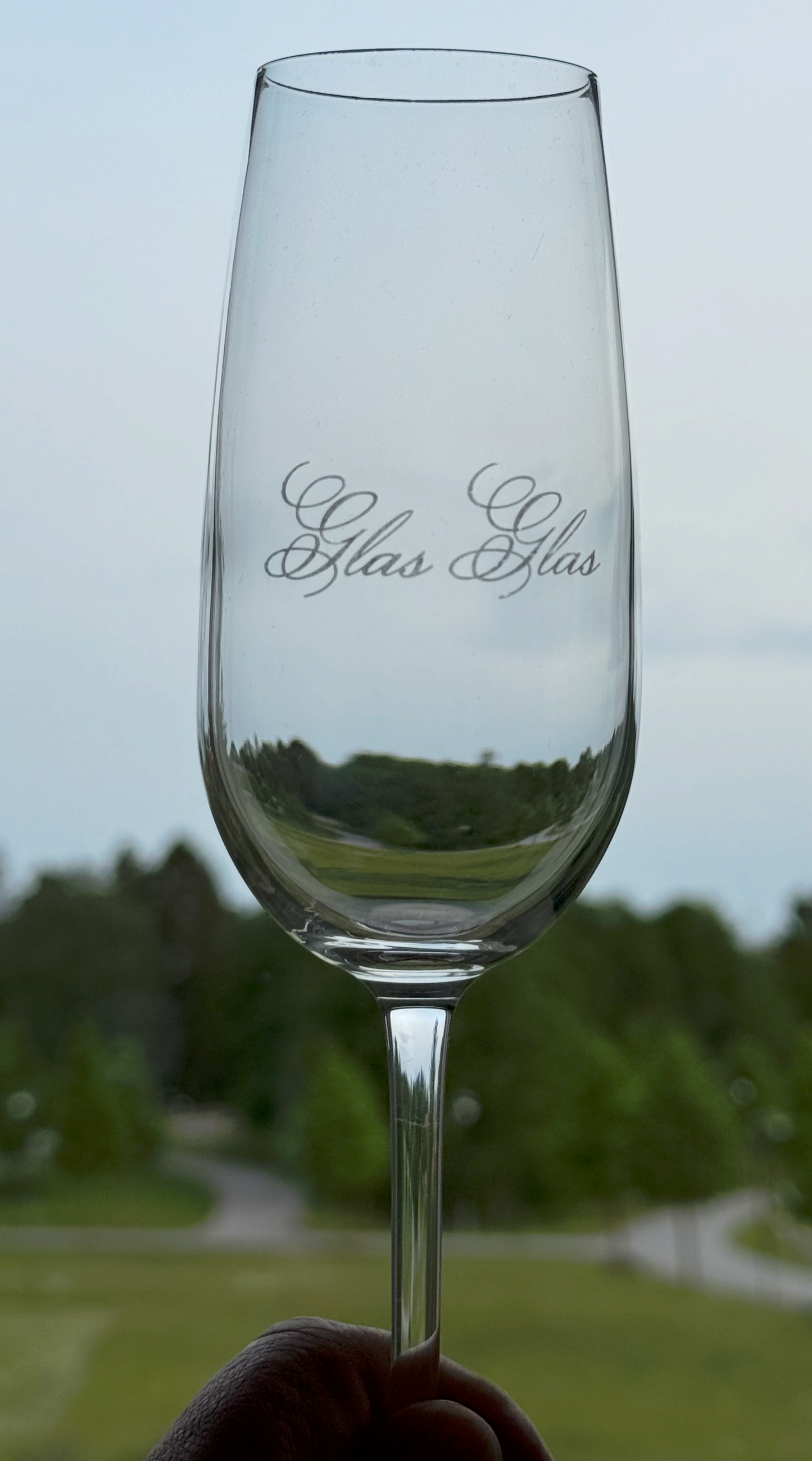 Champagneglas "Glas Glas" 6st