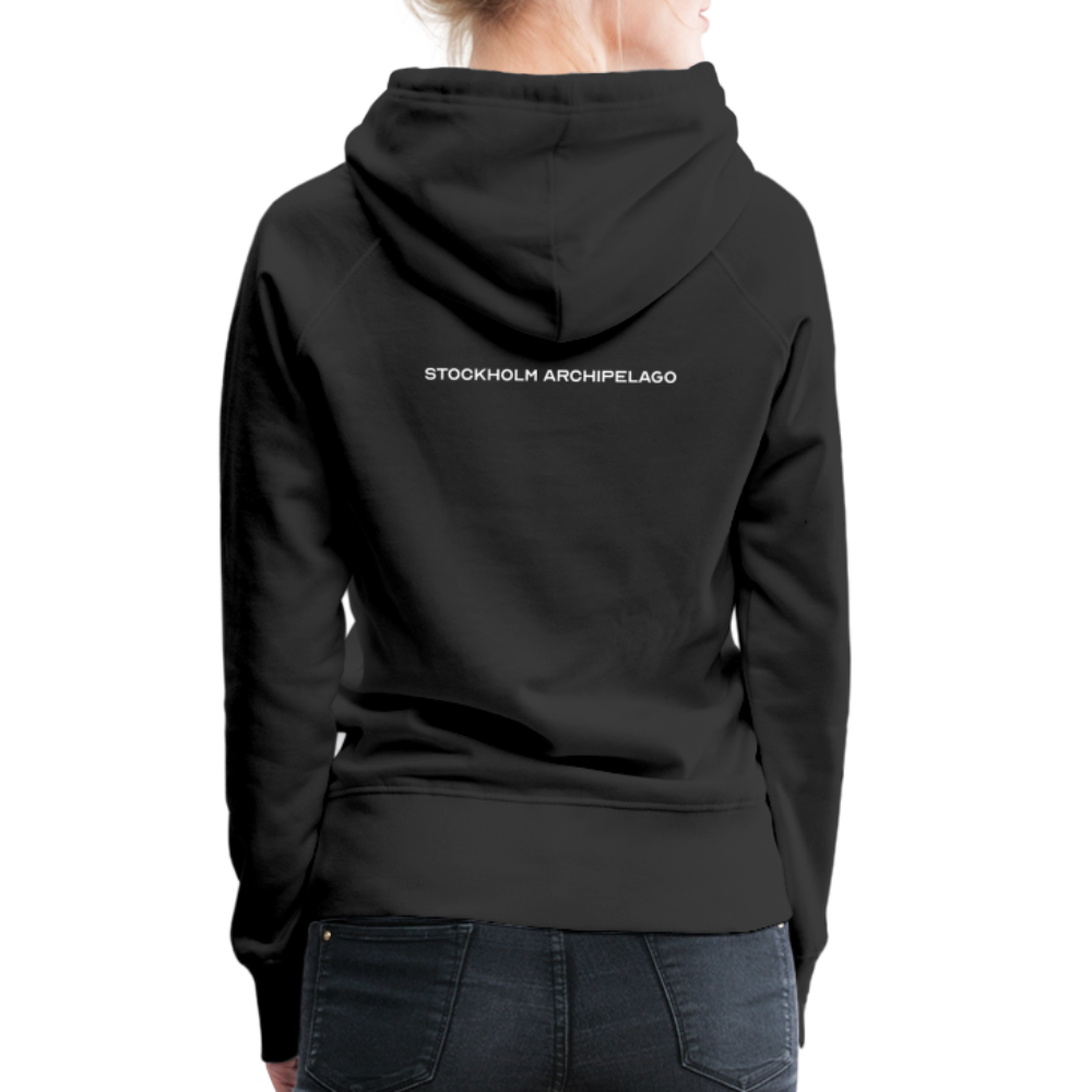 Premium Hoodie - Djurö (D) - svart