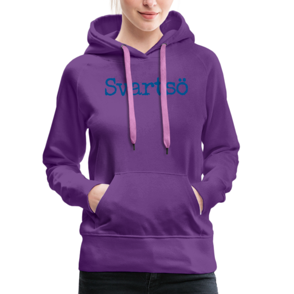 Premium Hoodie - Svartsö (D) - lila