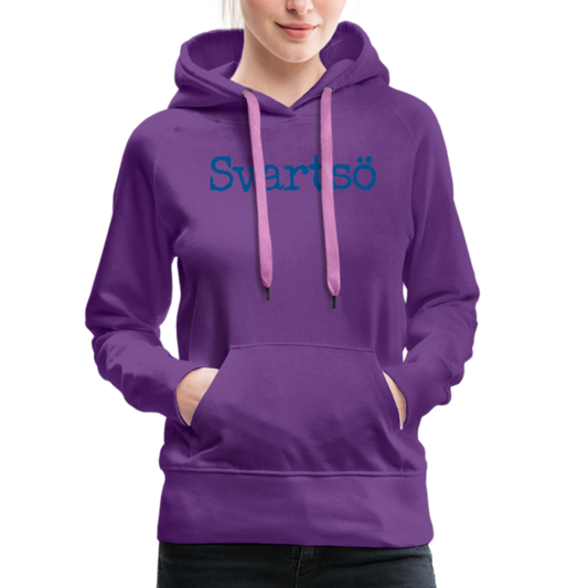 Premium Hoodie - Svartsö (D) - lila