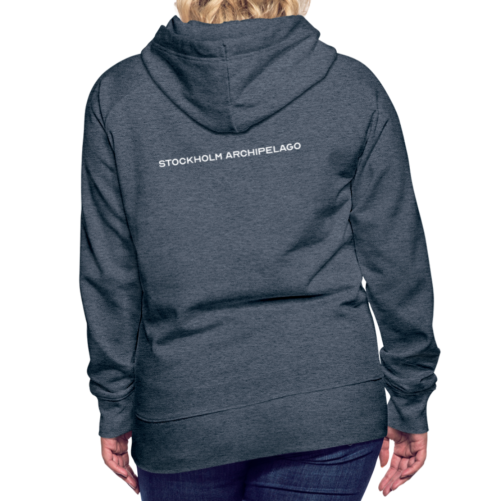 Premium Hoodie - PelagoWear (D) - jeansblå