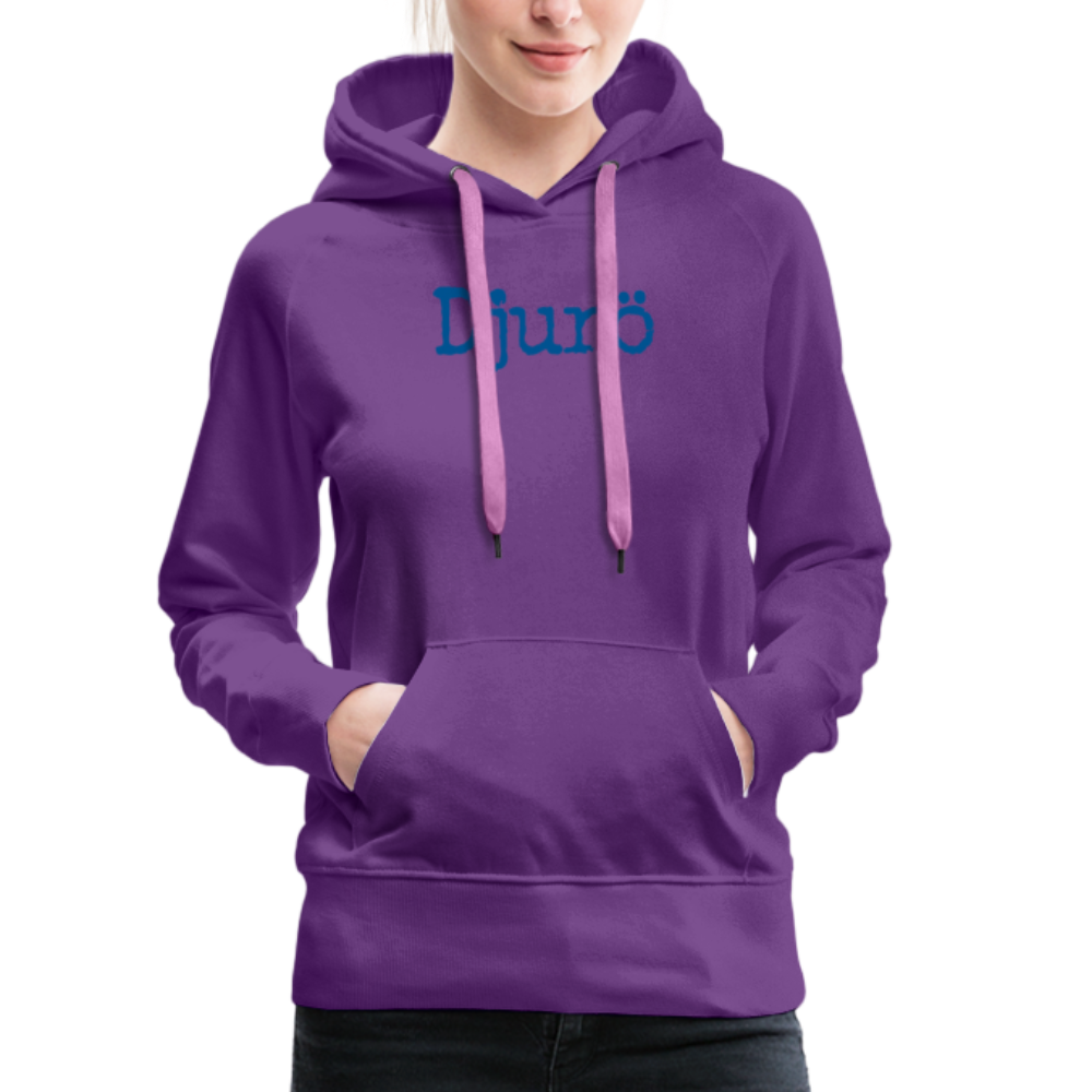 Premium Hoodie - Djurö (D) - lila