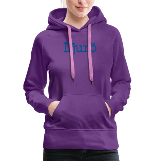 Premium Hoodie - Djurö (D) - lila