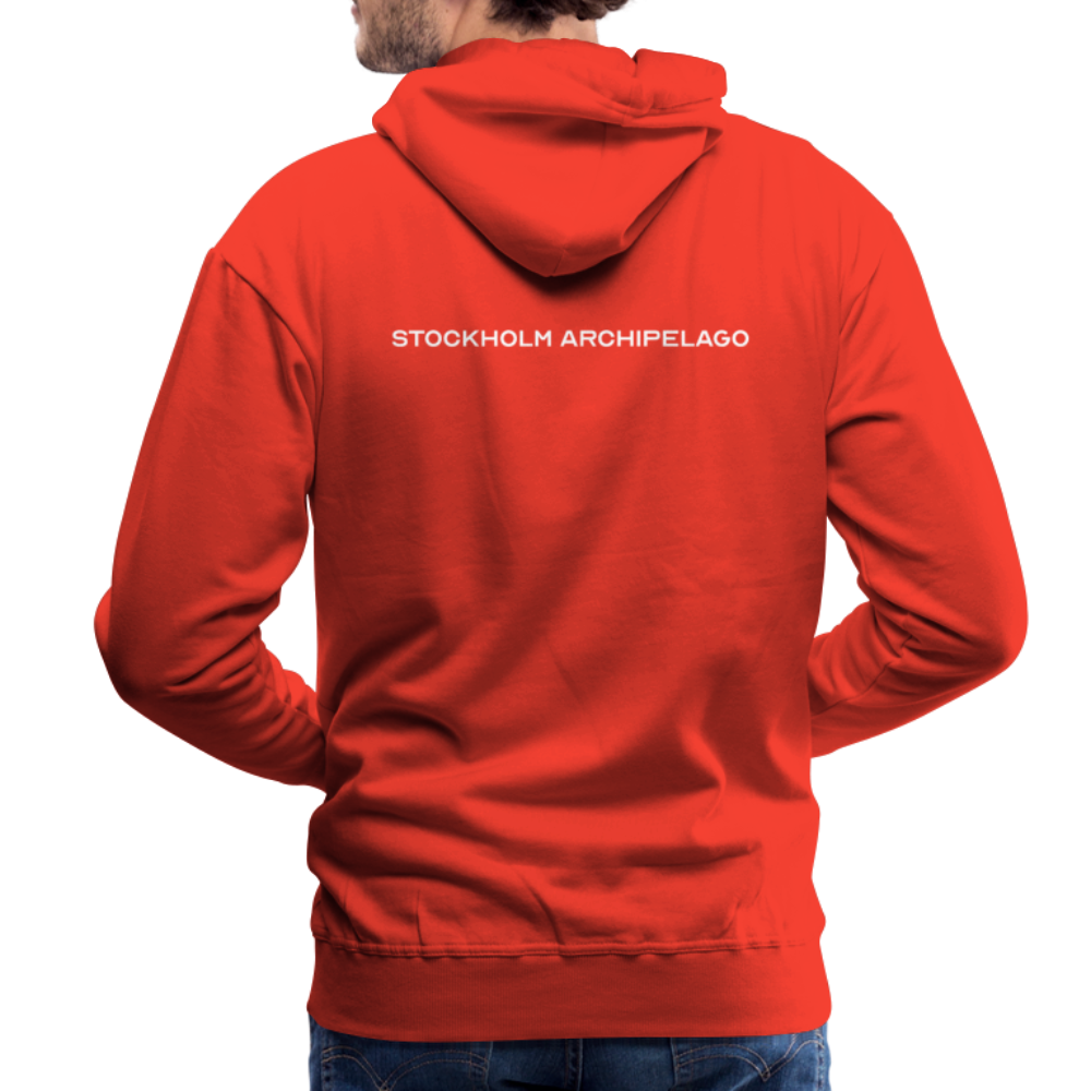 Premium Hoodie - Svartsö (M) - röd