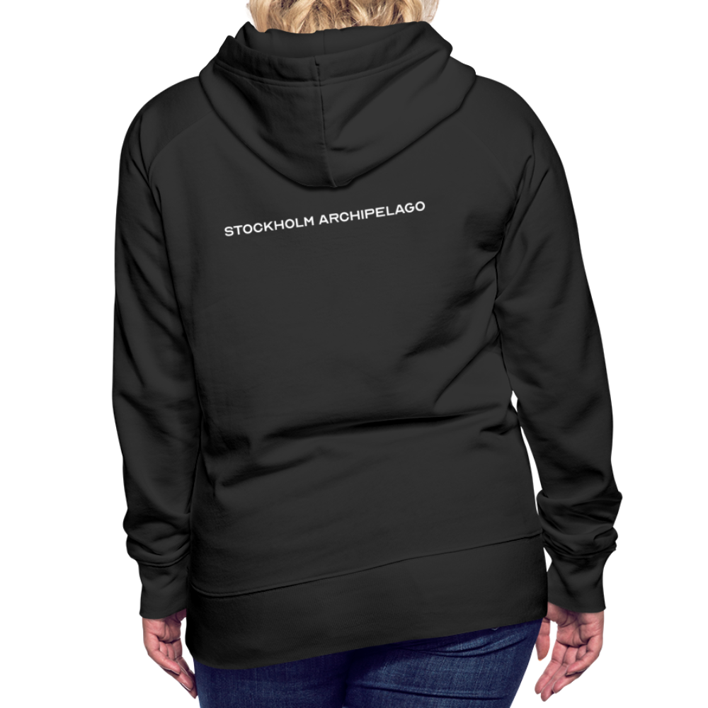 Premium Hoodie - Djurö (D) - svart