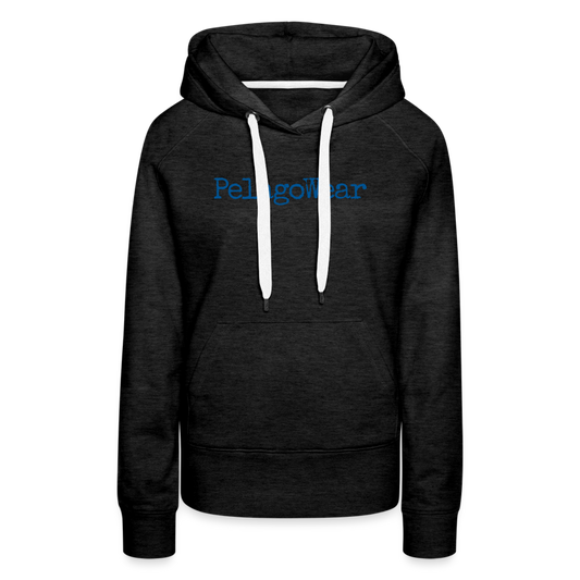 Premium Hoodie - PelagoWear (D) - kolgrå