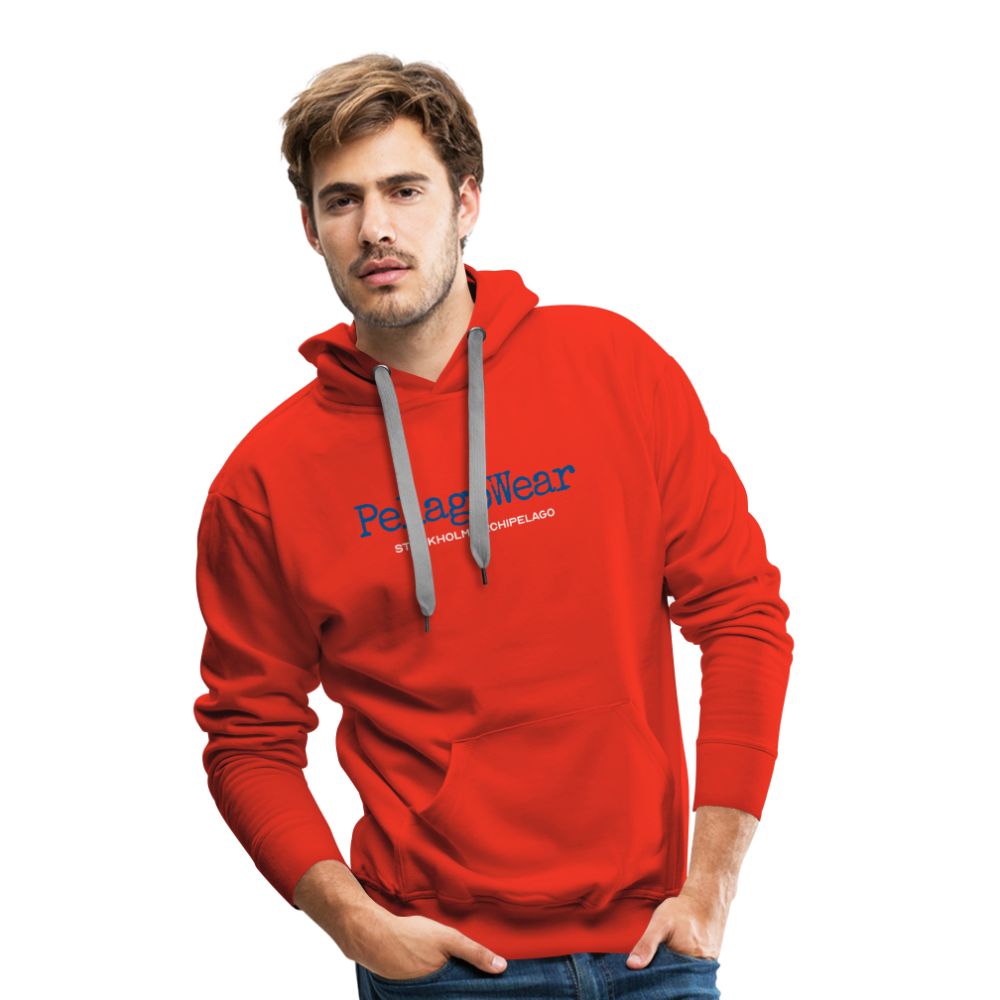 Premium Hoodie - PelagoWear (M) - röd