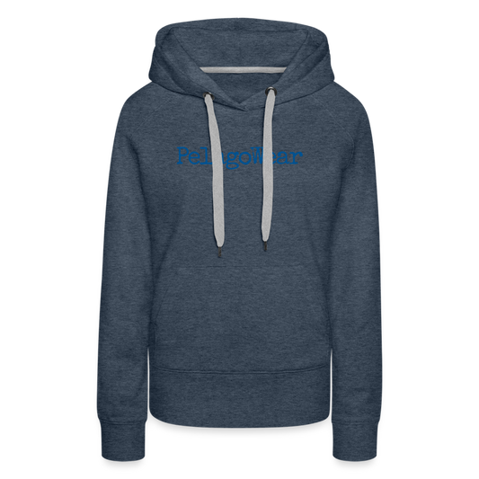 Premium Hoodie - PelagoWear (D) - jeansblå