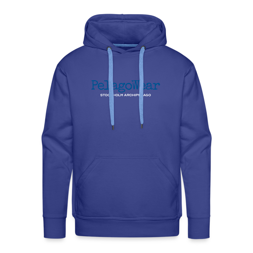 Premium Hoodie - PelagoWear (M) - kungsblå