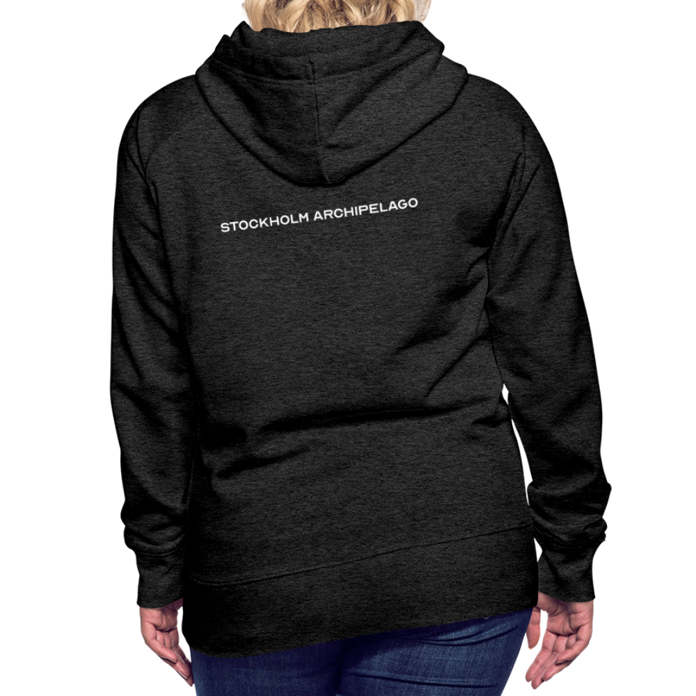 Premium Hoodie - Djurö (D) - kolgrå