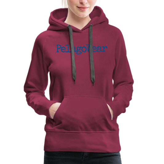 Premium Hoodie - PelagoWear (D) - bordeaux