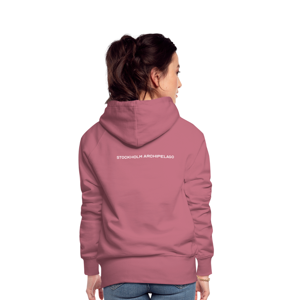 Premium Hoodie - Djurö (D) - malva