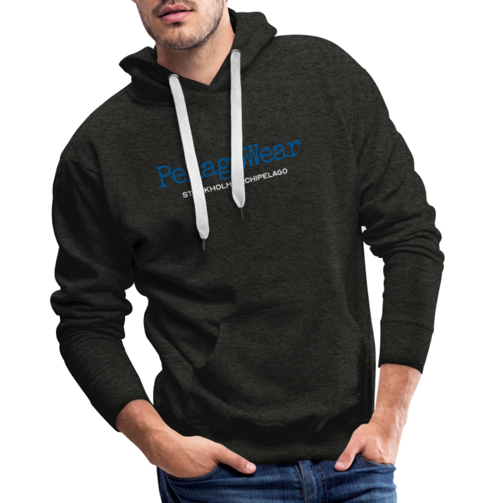 Premium Hoodie - PelagoWear (M) - kolgrå