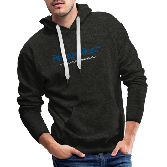 Premium Hoodie - PelagoWear (M) - kolgrå