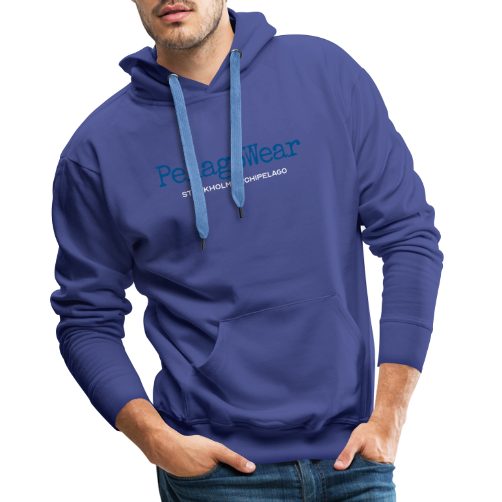 Premium Hoodie - PelagoWear (M) - kungsblå