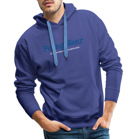 Premium Hoodie - PelagoWear (M) - kungsblå