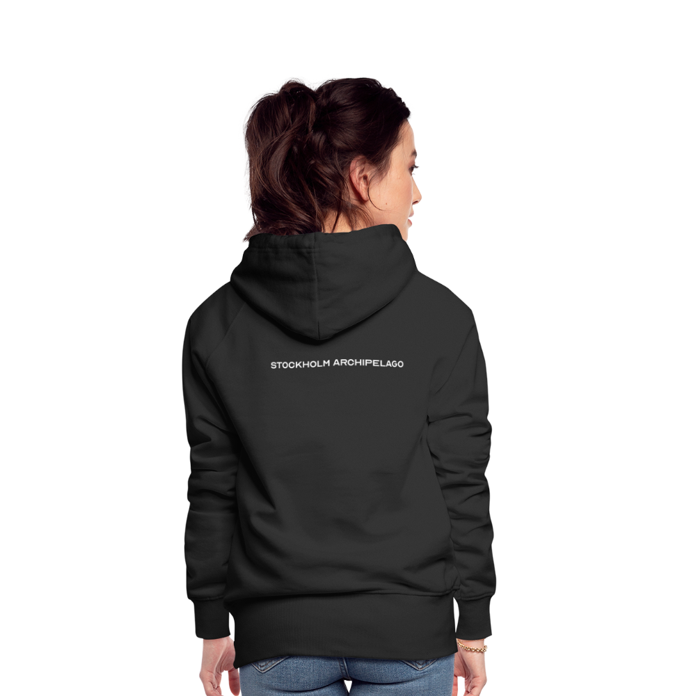 Premium Hoodie - Djurö (D) - svart