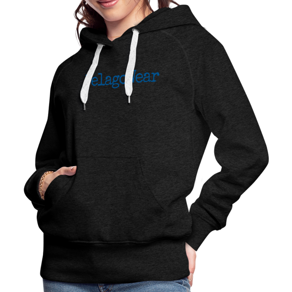 Premium Hoodie - PelagoWear (D) - kolgrå