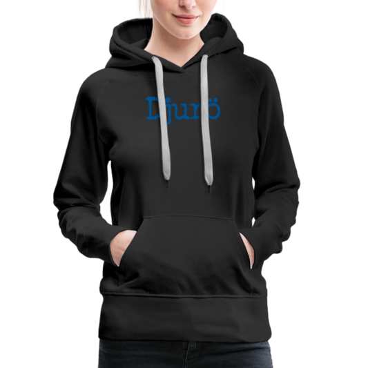 Premium Hoodie - Djurö (D) - svart