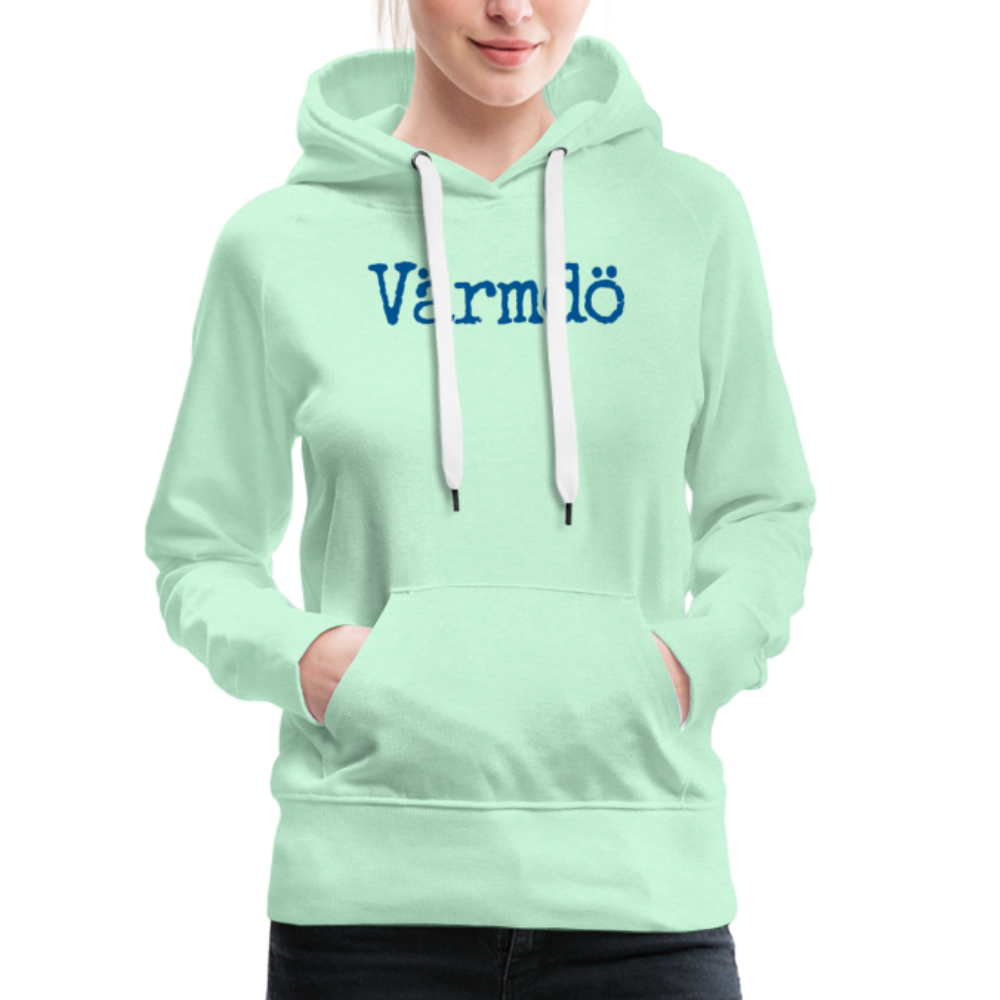 Premium Hoodie - Värmdö (D) - ljus mintgrön