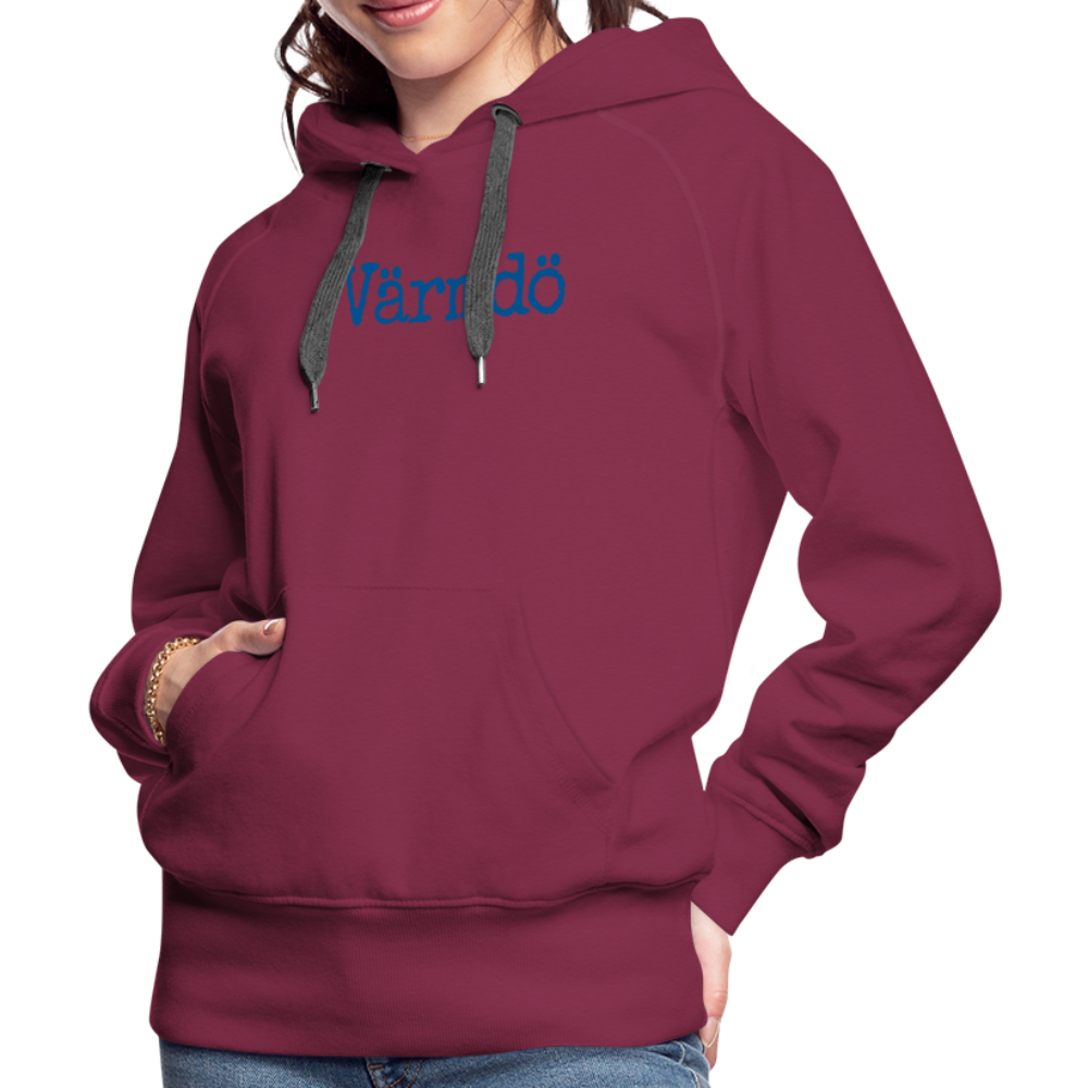 Premium Hoodie - Värmdö (D) - bordeaux