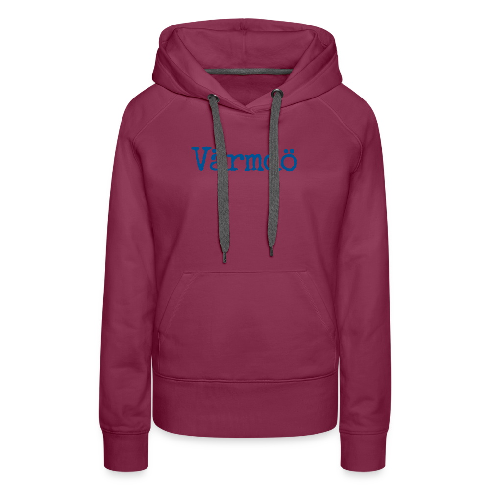 Premium Hoodie - Värmdö (D) - bordeaux