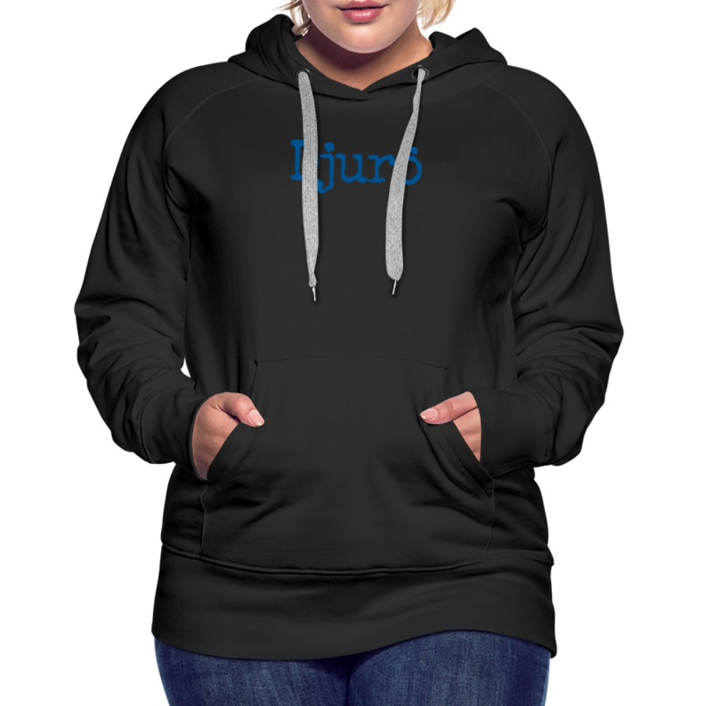 Premium Hoodie - Djurö (D) - svart