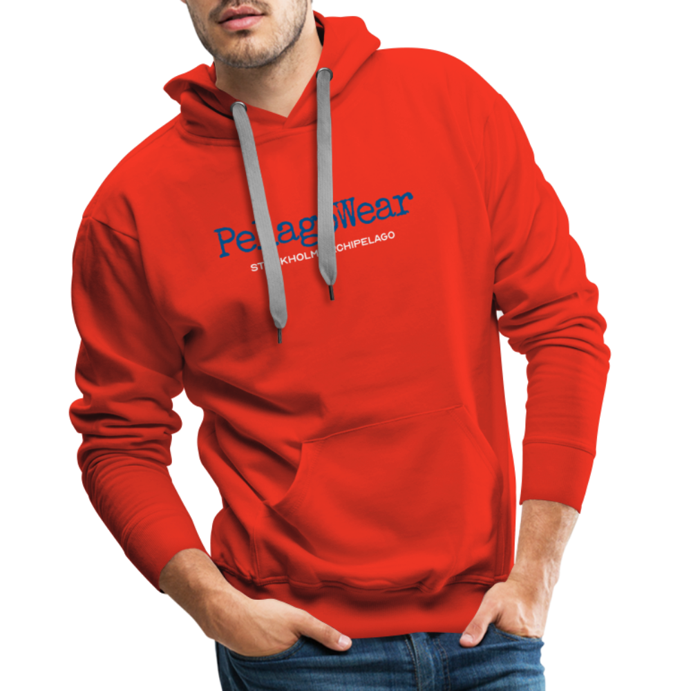 Premium Hoodie - PelagoWear (M) - röd