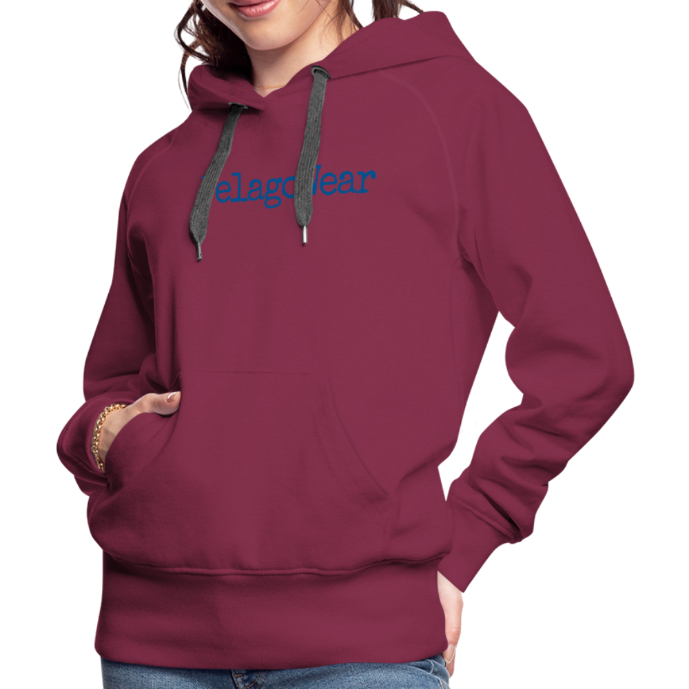 Premium Hoodie - PelagoWear (D) - bordeaux