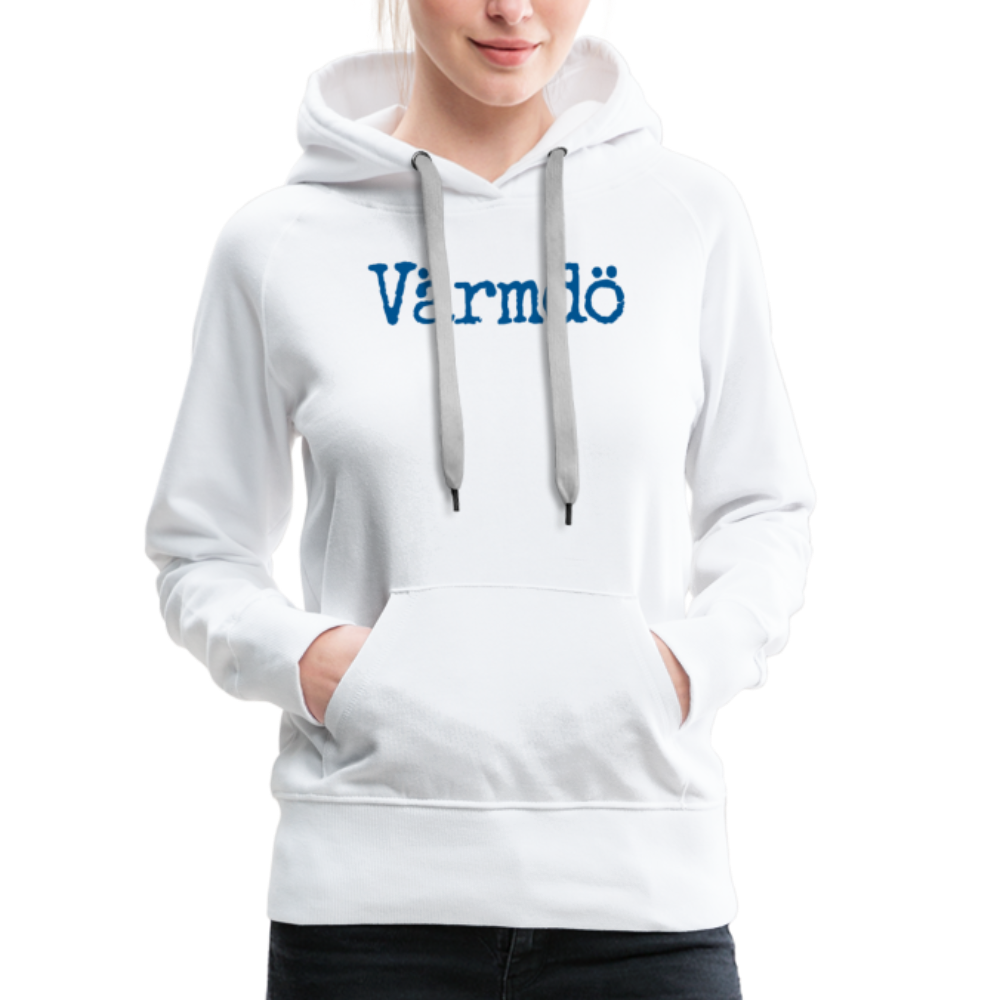 Premium Hoodie - Värmdö (D) - vit