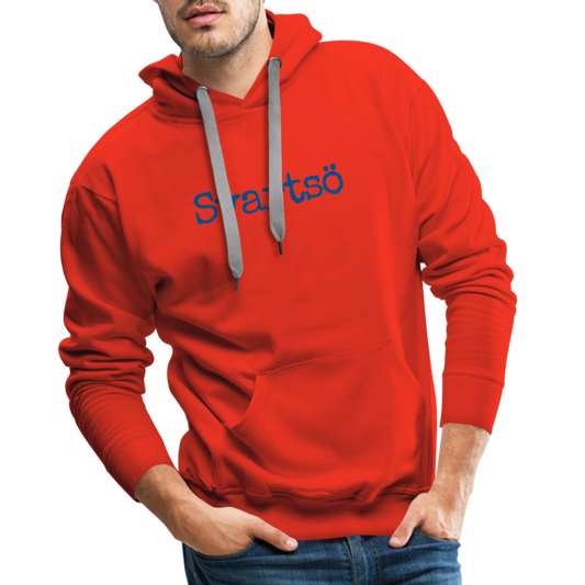 Premium Hoodie - Svartsö (M) - röd