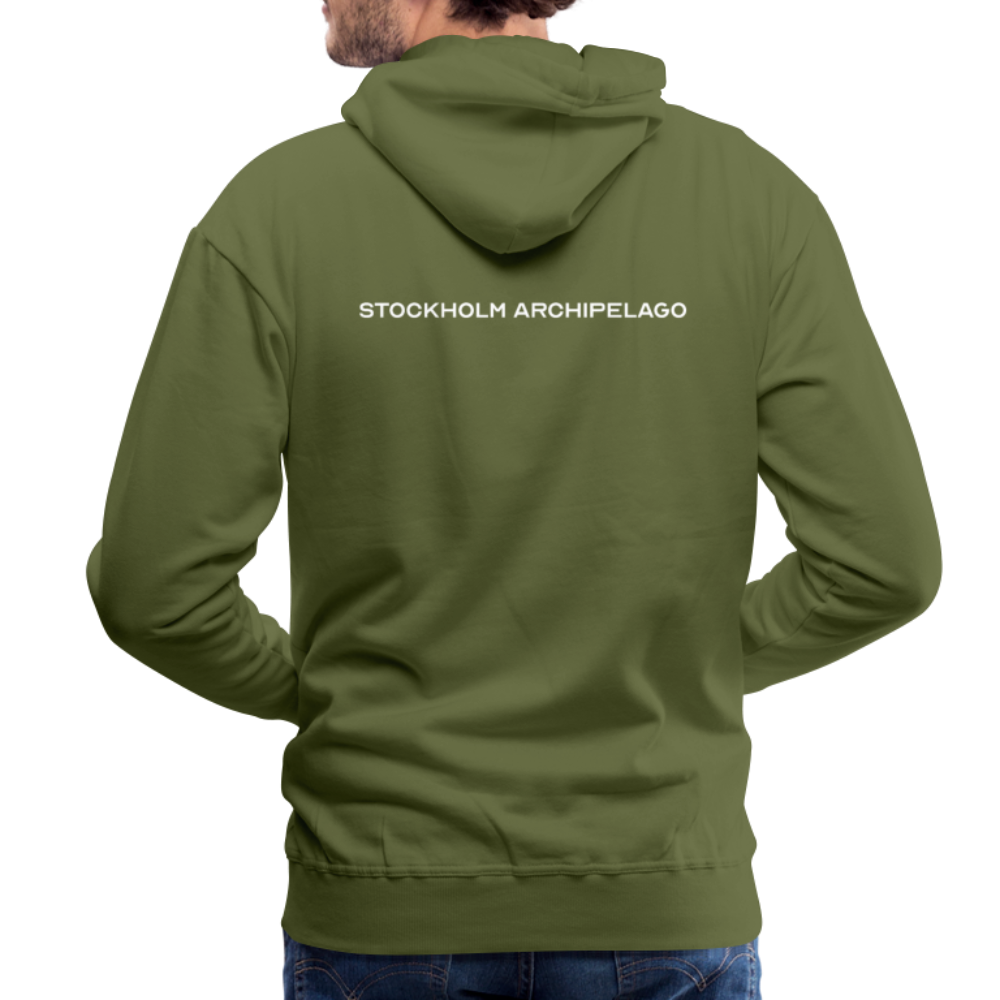 Premium Hoodie - Svartsö (M) - olivgrön