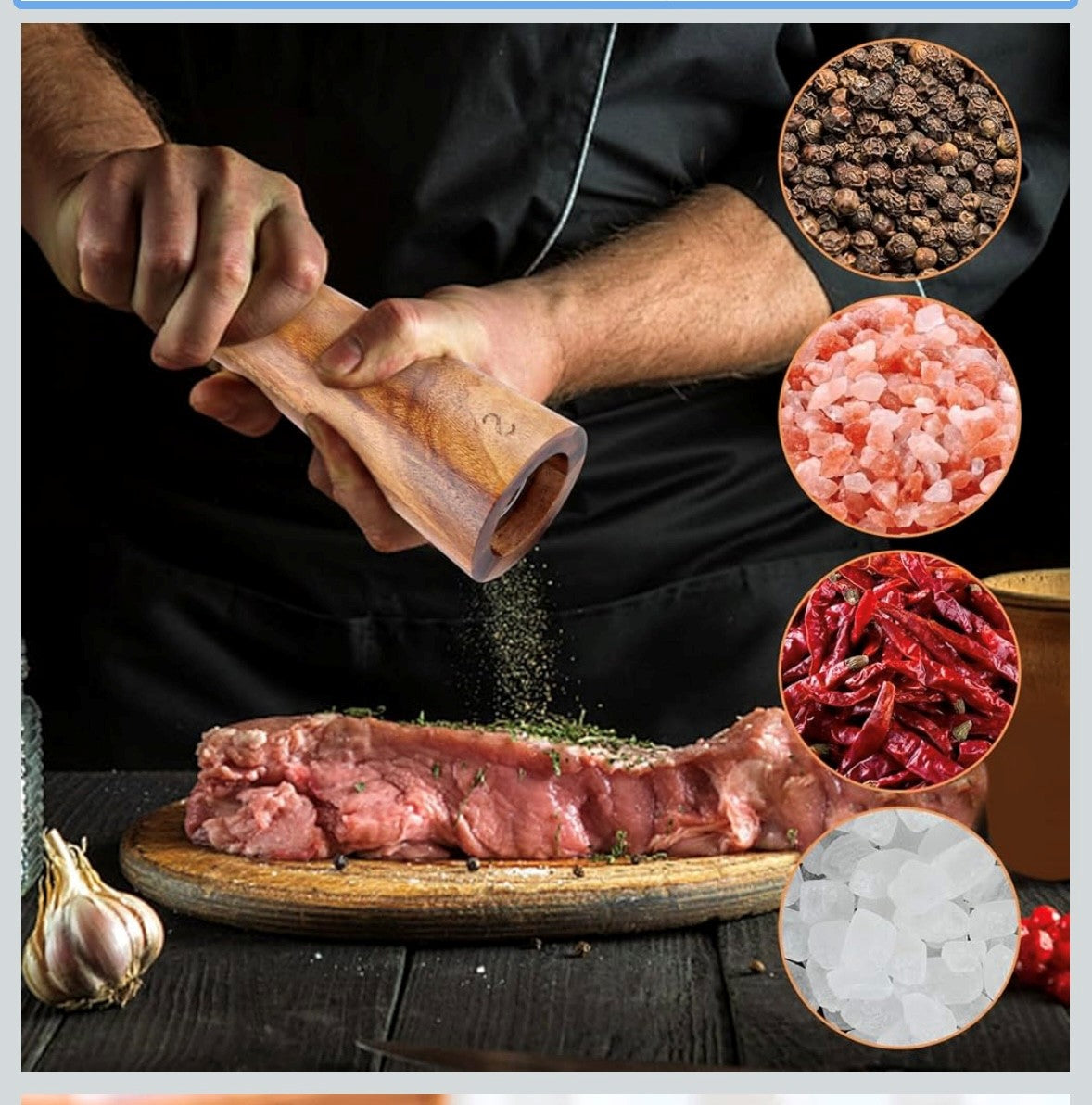 Salt- och Pepparkvarn med din båt